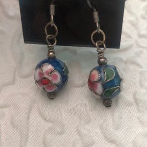 Vintage Earrings - Floral